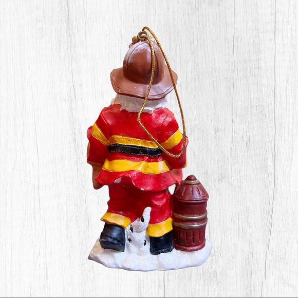 TJ’s Christmas firefighters ornaments set of 3 - Picture 6 of 8